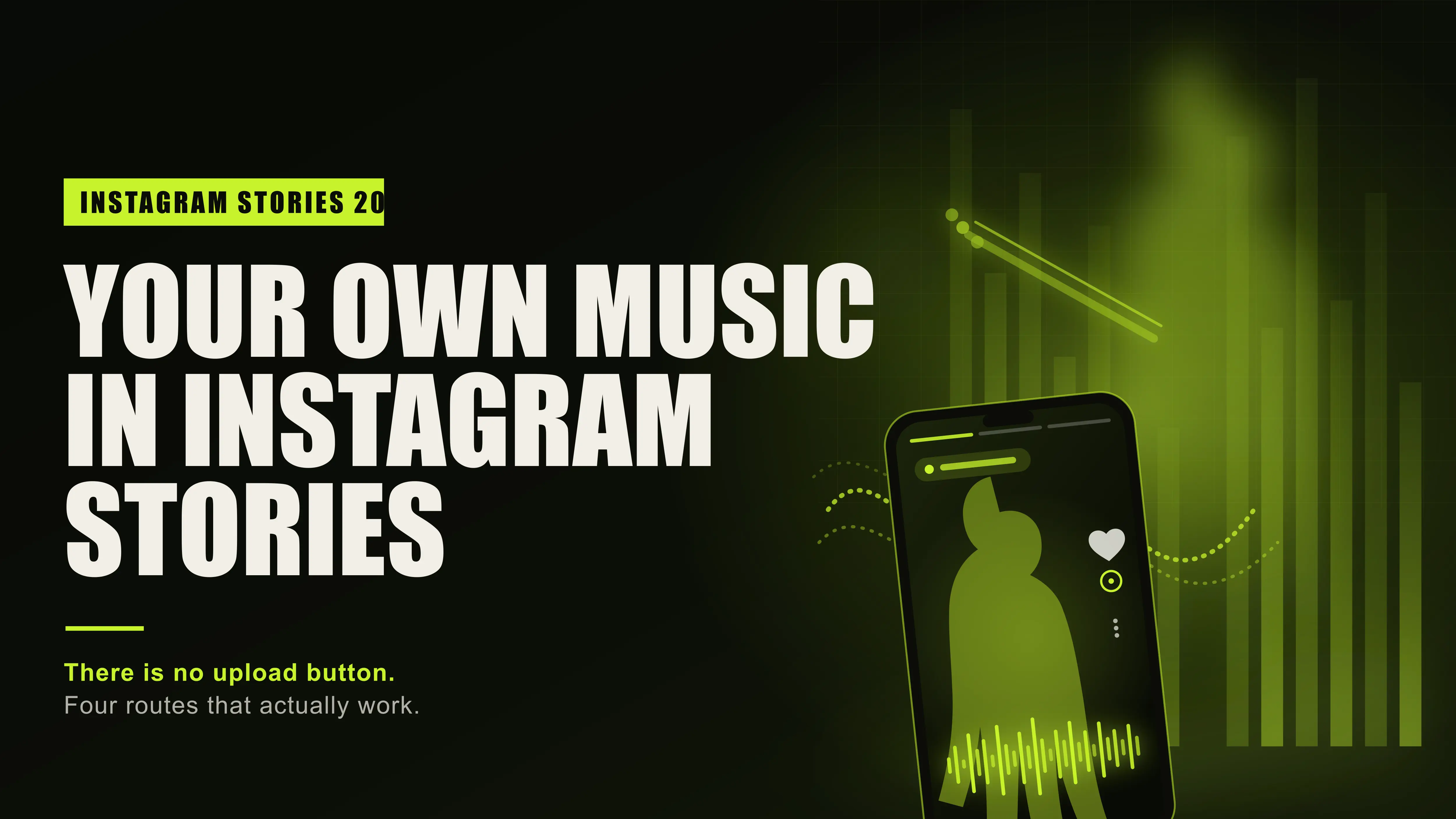 How to add your own music to an Instagram story
